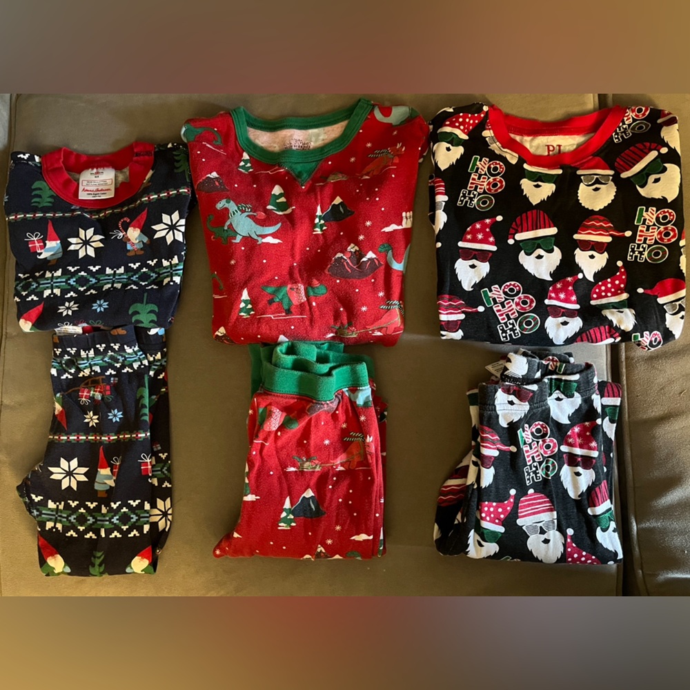 Christmas Kid’s Pajama Bundle Set of 3
